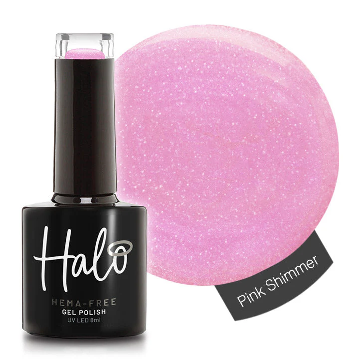 Halo Gel Polish 8ml Pink Shimmer