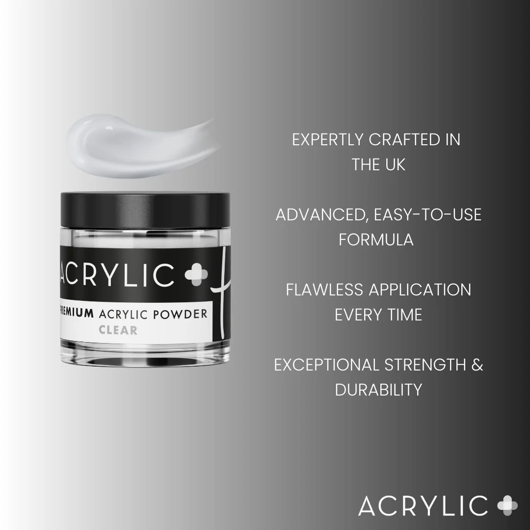 Halo Acrylic Plus Powder - Pure White 150g - Image 2
