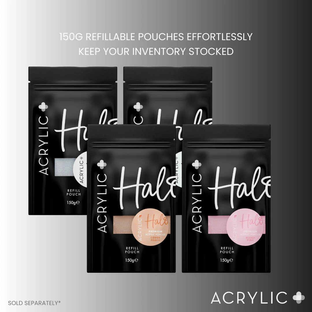 Halo Acrylic Plus Powder - Pure White 150g - Image 4