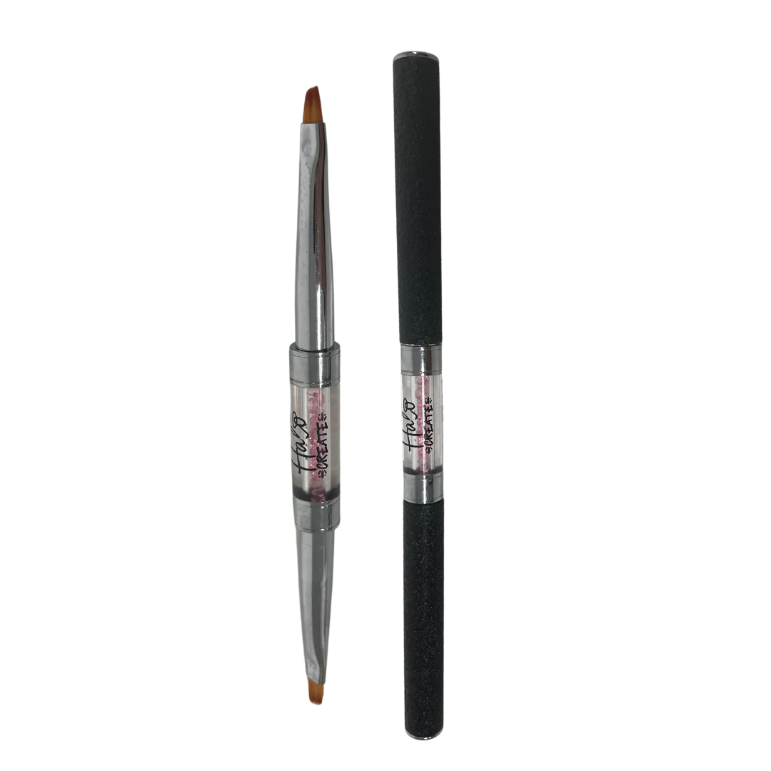 Halo Create Combo Brush: Large Angled One Stroke & Small One Stroke