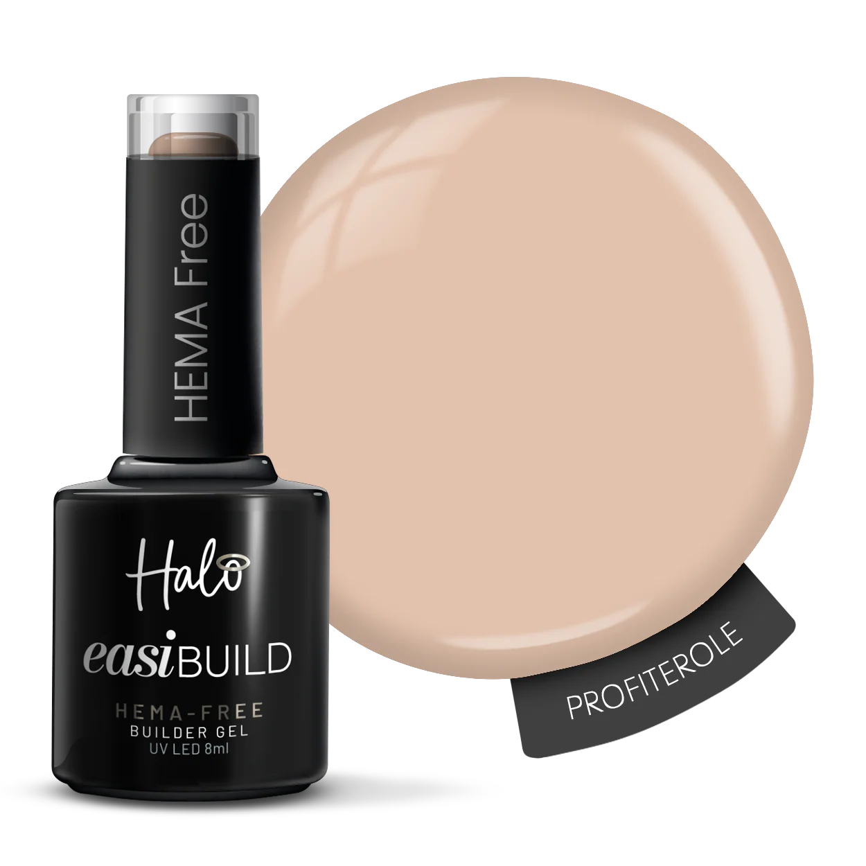 Halo EasiBuild Builder Gel Profiterole 8ml