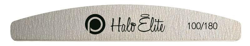 Halo Elite Half-Moon Zebra Foam File 100/180 Individual Wrapped - Image 2