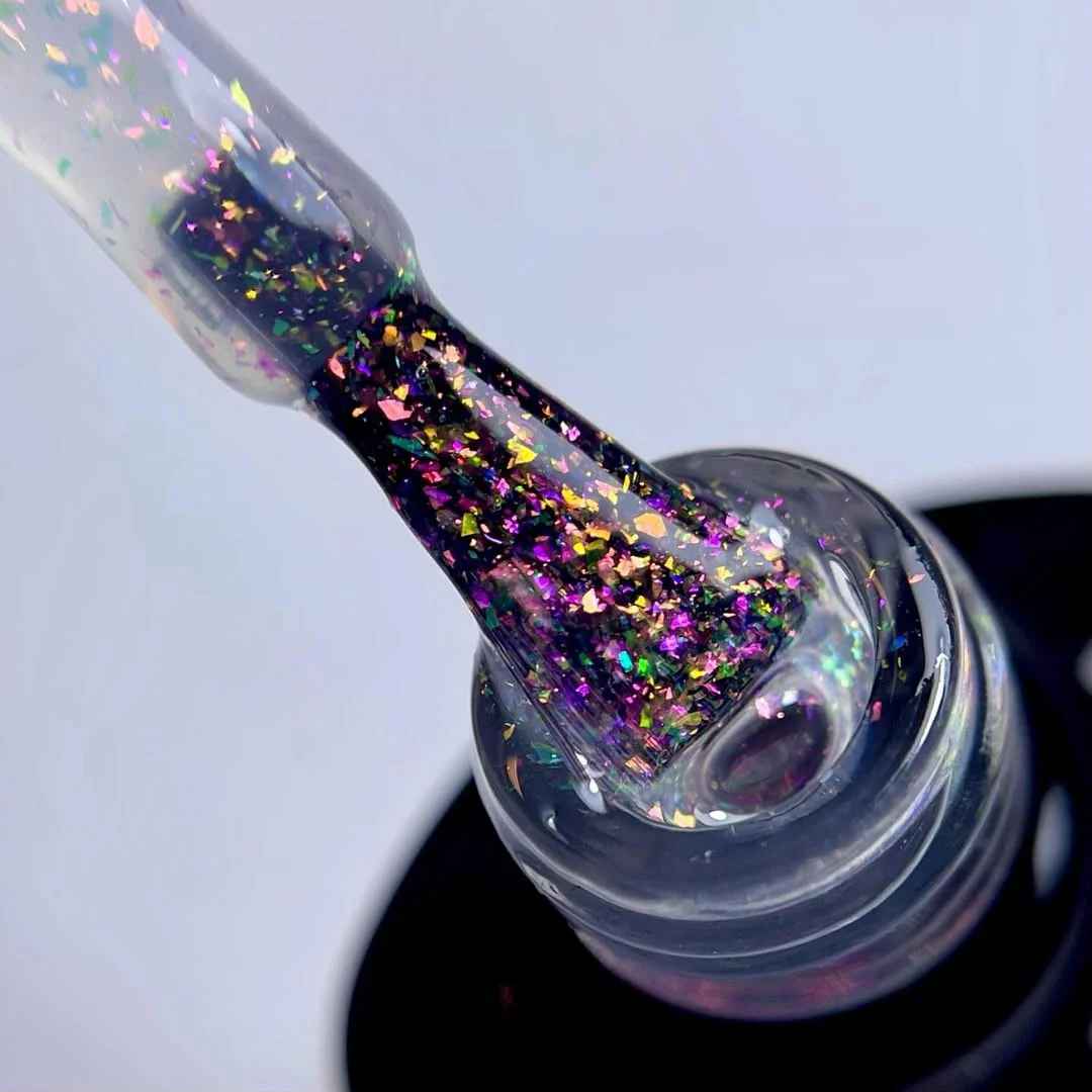 Halo Gel Polish 8ml Fairy Dust Glitter Top Coat - Image 2