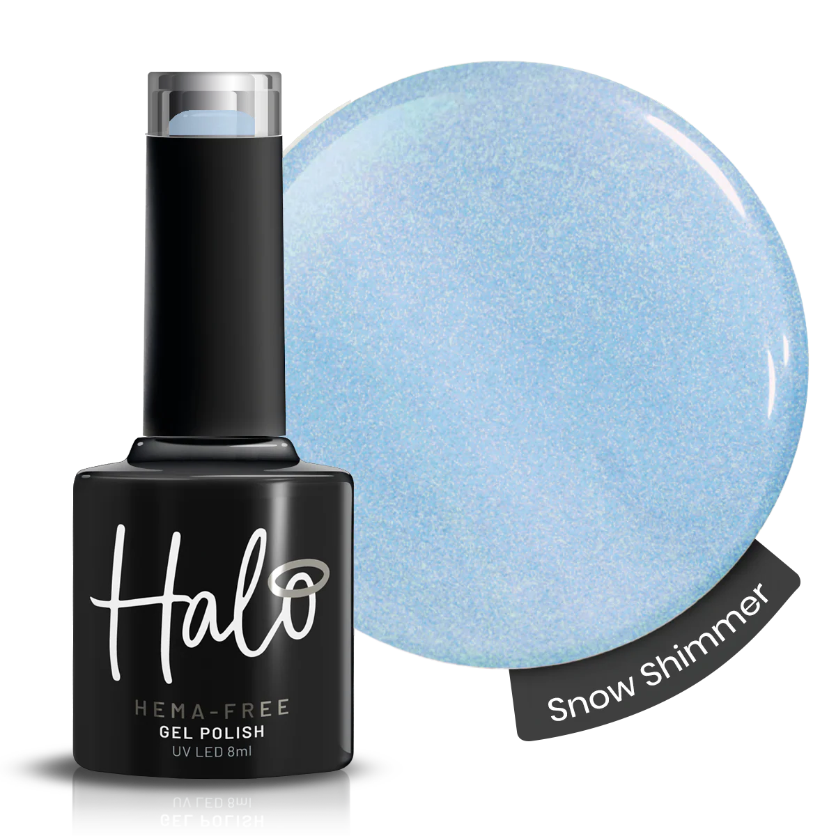 Halo Gel Polish 8ml Snow Shimmer