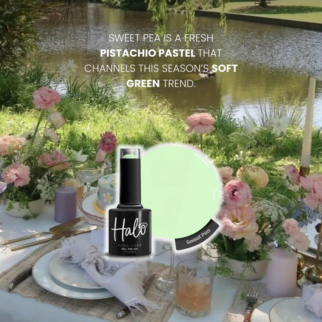 Halo Gel Polish 8ml Sweet Pea - Image 2