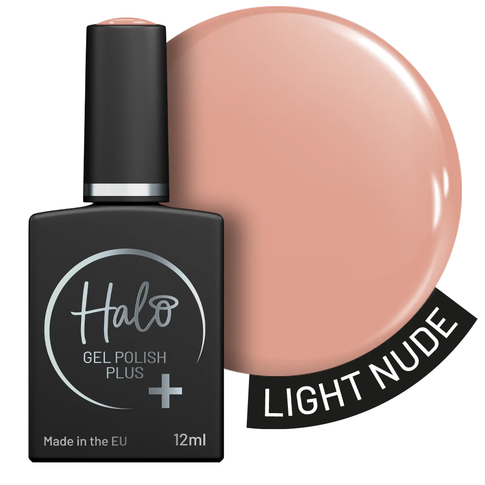 Halo Gel Polish Plus 12ml Light Nude
