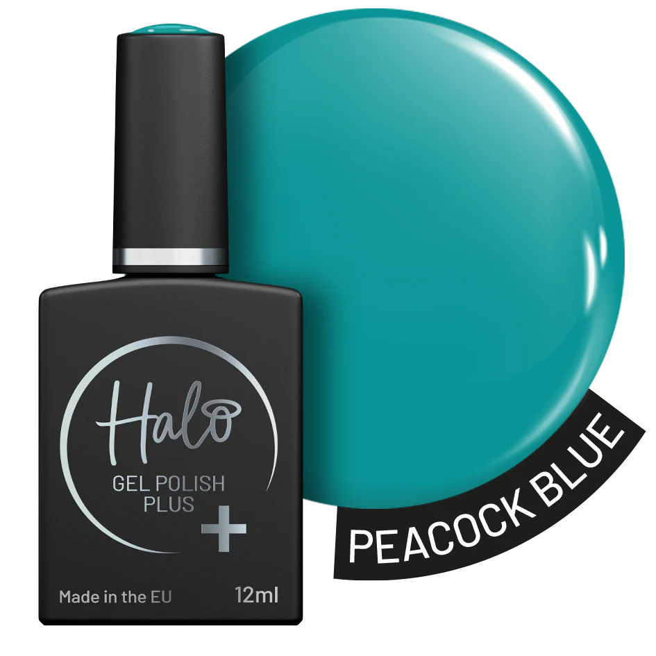 Halo Gel Polish Plus 12ml Peacock Blue