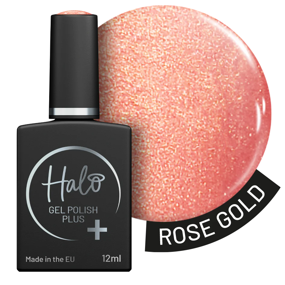 Halo Gel Polish Plus 12ml Rose Gold