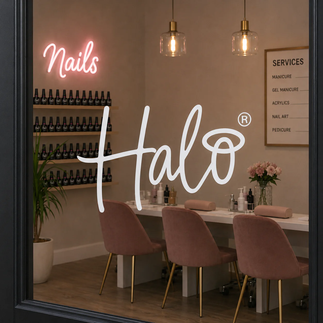 Halo Window Sticker (pack of 2)