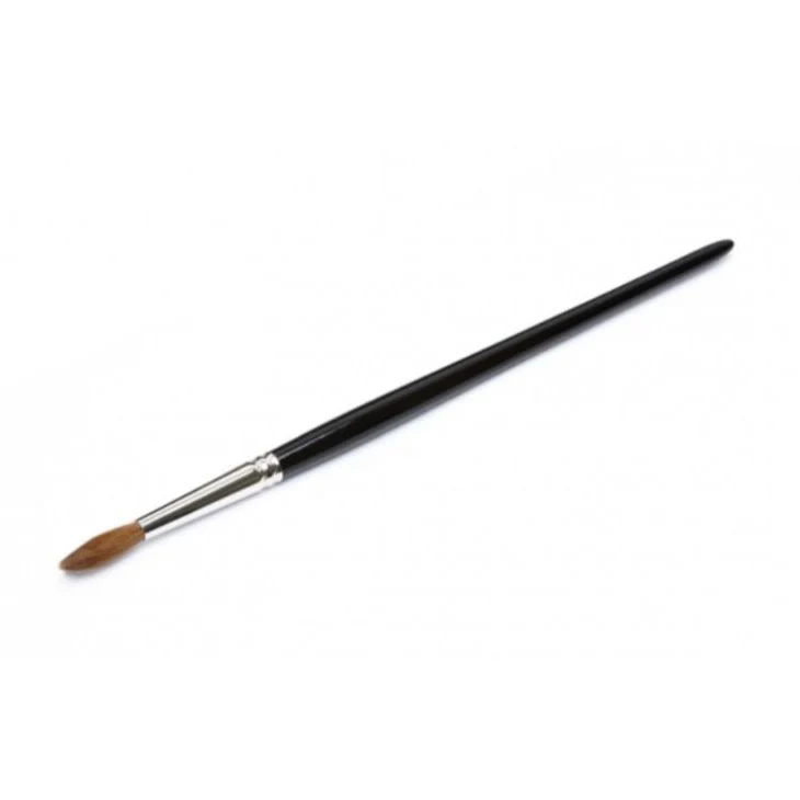 Pure Nails Brush Red Sable Round Size 7